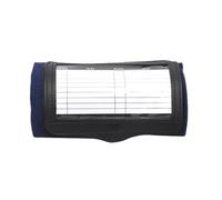 Manuale di Gioco con Cinturino Singolo, Cinturino Tattico per Adulti e Ragazzi, Supporto Elastico per il Polso con Finestra Trasparente, Adatto a Vari Sport(Blue)