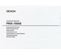 Manuale Di Istruzioni Per Denon PMA-700 AE