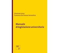 Manuale di legislazione universitaria