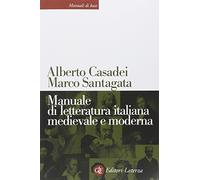 Manuale di letteratura italiana medievale e moderna