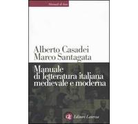 Manuale di letteratura italiana medievale e moderna