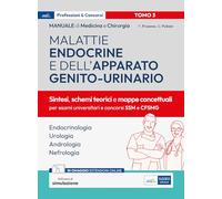 Manuale di medicina e chirurgia. Con espansione online. Con software di simulazione. Malattie endocrine e dell'apparato genito-urinario. Sintesi, schemi teorici e mappe concettuali (Vol. 3)