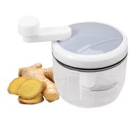 Manuale di movimentazione - Chopper per aglio e verdure, mini manovella tritata, robot alimentari portatili per la casa | tritatutto per alimenti, aglio compatto manuale compatto e cipolle