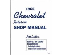 Manuale Di Officina 1965 Chevy 396 65 Corvette Impala E Motore E Trasmissione SS