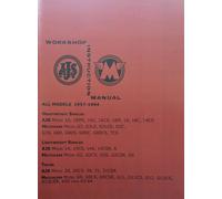 Manuale Di Officina AJS Matchless G3 G11 G12 G9 8 Singoli E Gemelli 1957-64 Moto