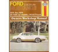 Manuale Di Officina Haynes Per Proprietari Ford Mustang II 1974-1976