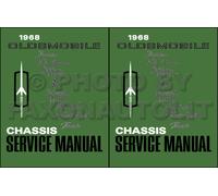 Manuale Di Officina Oldsmobile 1968 Delta 88 98 Supreme 442 Cutlass F85