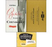 Manuale Di Proprietà Del 1956 Bel Air Convertible Con Busta Chevy Chevrolet
