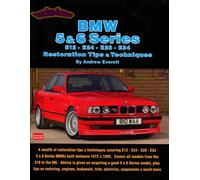 Manuale Di Restauro BMW Suggerimenti Tecniche 5 6-Serie E28 E34 E12 E24 72-95