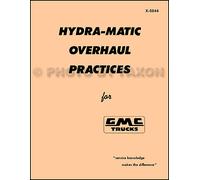 Manuale Di Revisione E Catalogo Parti Per Trasmissione GMC Hydra-Matic 1952-1959