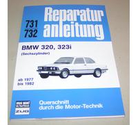 Manuale di Riparazione BMW 3er Serie E21 - 320/323i - gli Anni 1977 fino A 1982