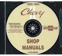 Manuale Di Riparazione Chevrolet II E Nova 1962-1963-1964 Su CD