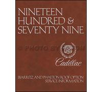 Manuale Di Riparazione Del Tetto Per 1979 Cadillac Eldorado Biarritz 79