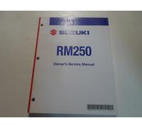 Manuale Di Riparazione E Servizio K8 Per Suzuki RM 250 RM250 Modello 2008 NUOVO