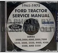 Manuale Di Riparazione Ford Trattore 2000-7000 CD 1971 1972 1973 1974 1975