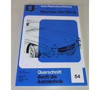 Manuale di Riparazione Mercedes W121 - 190 Sl R121 E 190 Ponton - gli Anni Da