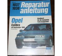 Manuale Di Riparazione Opel Calibra Dal 1989