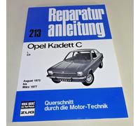 Manuale Di Riparazione - Opel Kadett C - Anni Di Produzione 1973 Fino Al 1977