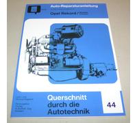 Manuale Di Riparazione Opel Rekord P1 + P2, Olympia Rekord / Caravan - Dal 1953