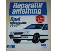Manuale Di Riparazione Opel Senator A A2 + Monza, Dal 1981