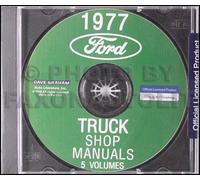 Manuale Di Riparazione Per Camion Ford 1977 CD Pickup Bronco F100 F150 F250 F350