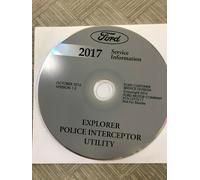 Manuale Di Riparazione Per Servizi Di Polizia Ford Explorer 2017 Su CD Nuovo