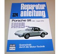 Manuale di Riparazione Porsche 911 Carrera Rs Targa Anni Costruzione 1963-1975