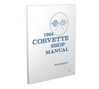 Manuale Di Riparazione Supplementare Chevrolet 64 Chevy Per Corvette 1964