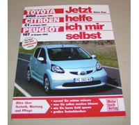 Manuale di Riparazione - Toyota Aygo,Citroen C1,Peugeot 107 - Da Anno Cost. 2005