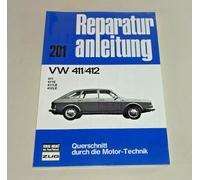 Manuale di Riparazione Volkswagen Typ 4 - VW 411/412 - gli Anni 1968 fino A 1974