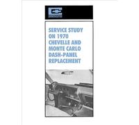Manuale Di Servizio Chevrolet Dash Replacement 1970 Chevelle Monte Carlo