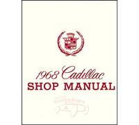 Manuale Di Servizio E Riparazione CADILLAC 1968 DeVille Eldorado Coupe Sedan