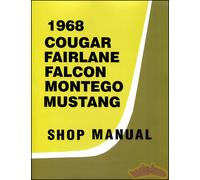 Manuale Di Servizio E Riparazione Ford Mercury 1968 Haynes Chilton Clymer
