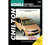 Manuale Di Servizio E Riparazione Honda Odyssey Libro Chilton Haynes