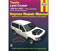 Manuale Di Servizio E Riparazione Toyota Land Cruiser Haynes Chilton