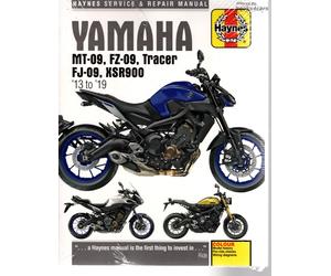 Manuale Di Servizio E Riparazione YAMAHA MT09 TRACER Libro Haynes Clymer Chilton