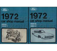 Manuale Di Servizio Ford Lincoln Mercury Gran Torino E Montego Ranchero 1972