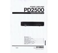 Manuale Di Servizio Per Yamaha PD-2500