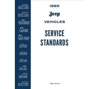 Manuale Di Specifiche Di Servizio Jeep 1960 CJ5 CJ6 CJ3A Pickup Station Wagon FC