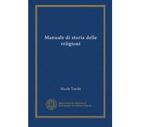 Manuale di storia delle religioni.