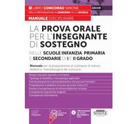 PROVA ORALE PER L'INSEGNANTE DI SOSTEGNO NELLE SCUOLE INFANZIA, PRIMARIA E SECON