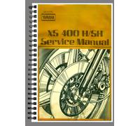 MANUALE D'OFFICINA YAMAHA XS 400 H/SH LIBRO DI SERVIZIO D'OFFICINA DI...