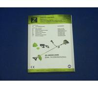 Manuale D'uso Zipper ZI-MOS145 Motosega A Benzina