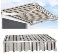 Manuale/Elettrico Retrattile Patio ning Tessuto di Ricambio Esterni Impermeabile Sun e Shelter 280g/m² Tessuto Ployester per Terrazza Baldacchino Baldacchino Personalizzabile (non include Th)