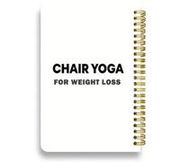 Manuale esercizi fitness per anziani Sedia Yoga Routine per anziani Programma illustrato 30 giorni per allenamenti sicuri a casa Quaderno esercizi per yoga per anziani Perdita peso