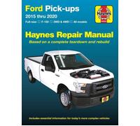 Manuale Ford F-150 Pick-Up Full Size 2015-2020 Haynes Officina Servizio...
