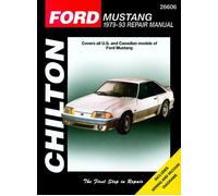 Manuale Ford Mustang 1979-1993 Chilton Officina Assistenza e riparazione