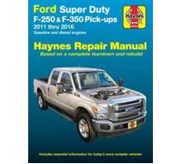 Manuale Ford Super-Duty F-250 & F-350 Pick-ups Haynes (11-16) Servizio di...