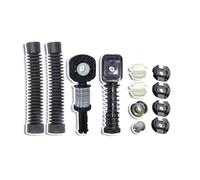 Manuale Gear Shift Selettore Leva Collegamento Cavo Bowden Boccola 1K071176B Compatibile Con Per Golf MK6 5K 2009-2013 Per Passat B6 B7 2005-2015 Auto Riparazione Leva Cambio(Repair Kit(12pcs))