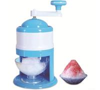 Manuale Ice Crusher Manovella Neve Cone Maker per la Casa Rasato Macchina del ghiaccio Portatile per Slushie Dispositivo ABS Plastica 27 centimetri
